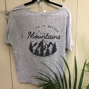 Nomadic Hearts Life Is Better In The Mountains Tee